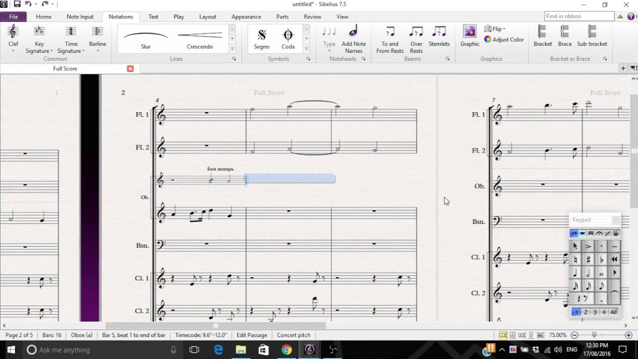 Sibelius Tutorials - Ossia Staves, their purpose and origin!