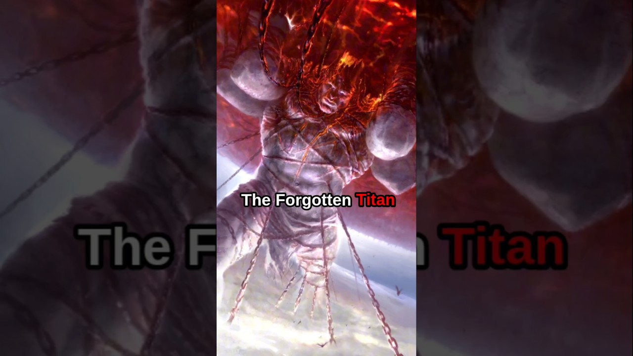 This Titan is stronger than Cronos, but forgotten in the Game #shorts #godofwar #kratos