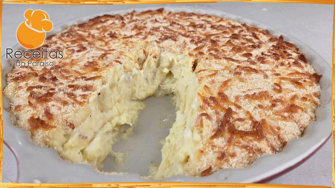 BACALHAU À CONDE DA GUARDA |🍎Receitas do Paraíso