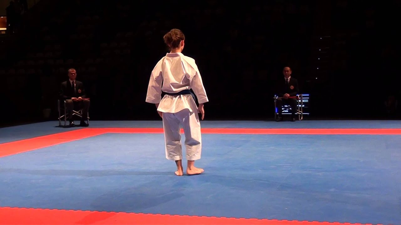 Karate1 PL, Almere 2014 - DIMITROVA vs. SANCHEZ - Kata fem. FINAL