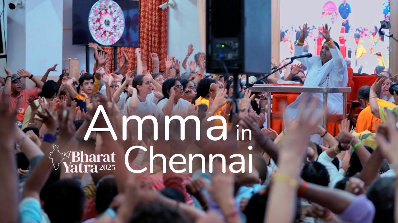 Amma in Chennai - Highlights - Bharat Yatra 2025