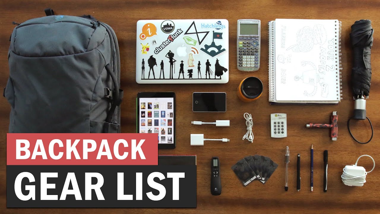 What's in My Backpack? - College Info Geek