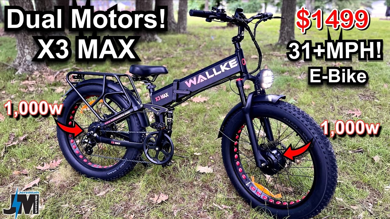 Обзор двухмоторного электровелосипеда Wallke X3 MAX ~ Этот электровелосипед…