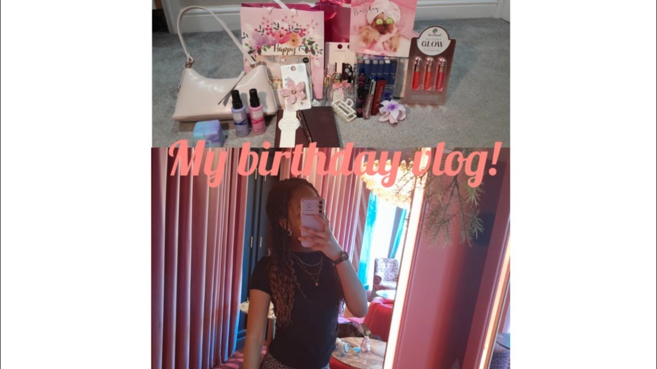 My birthday vlog~ {out w friends, haul-3:25}