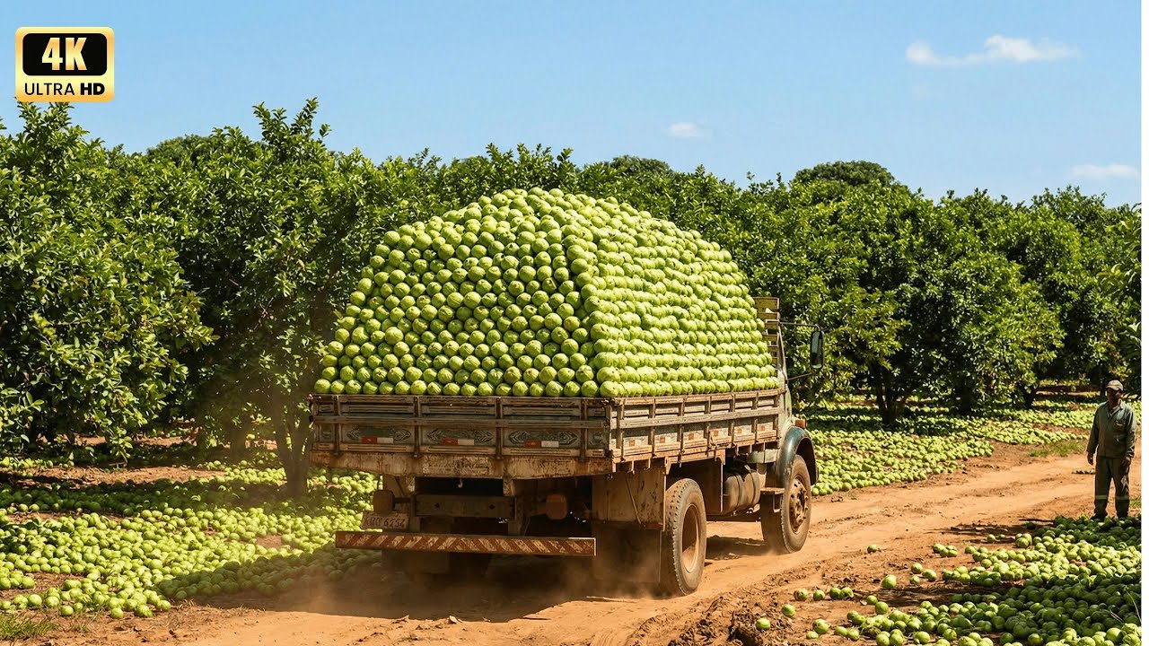 How Farmers Harvest Millions of Tons of Fruits and Vegetables | Agriculture Documentary #7