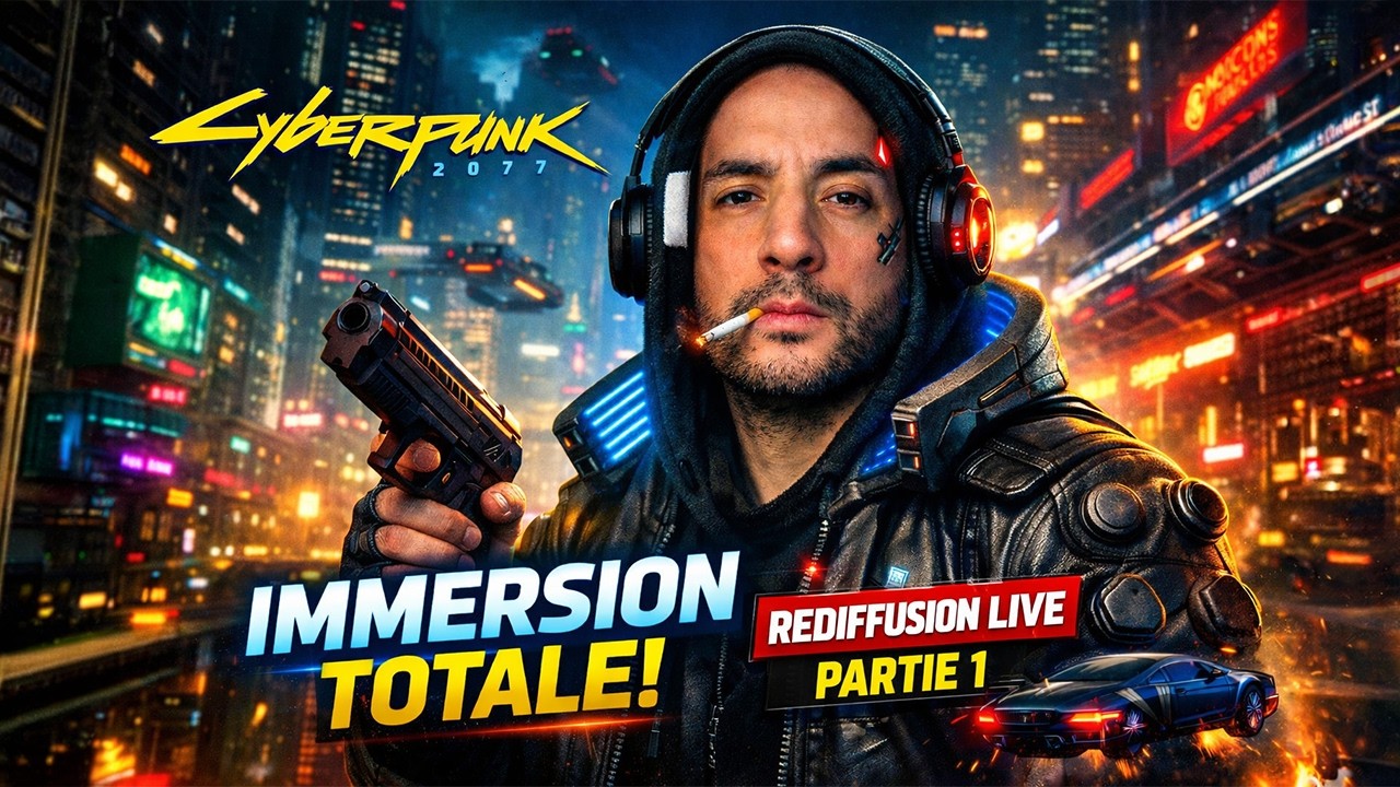 Je débute Cyberpunk 2077… et c’est déjà le chaos – Partie 1