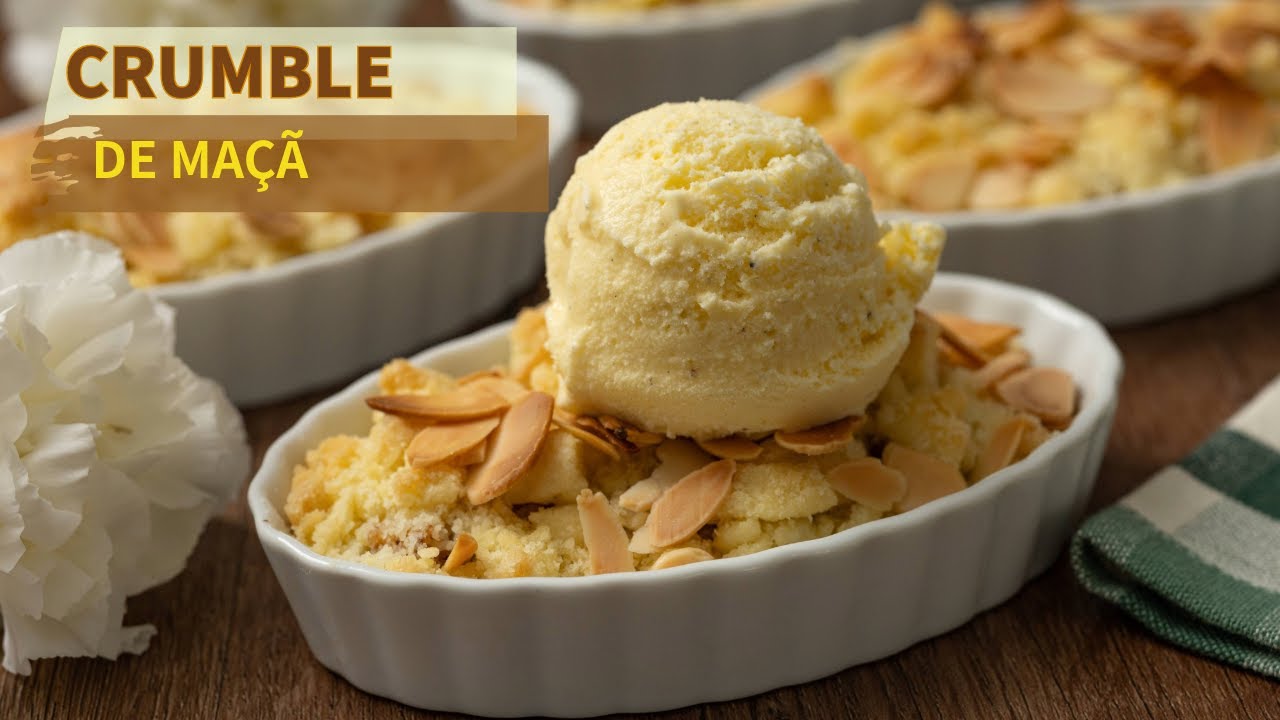 CRUMBLE DE MAÇÃ