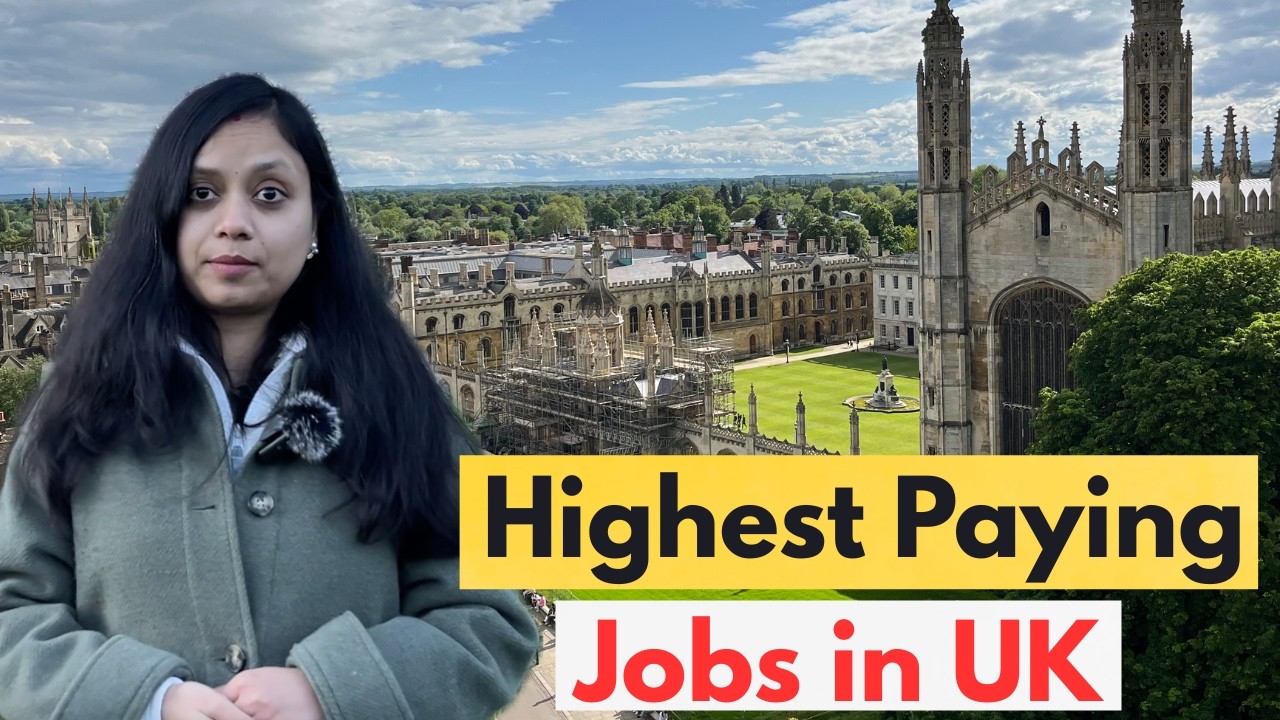 Salary In UK 2026 | Top 9 high paying jobs in UK 2026