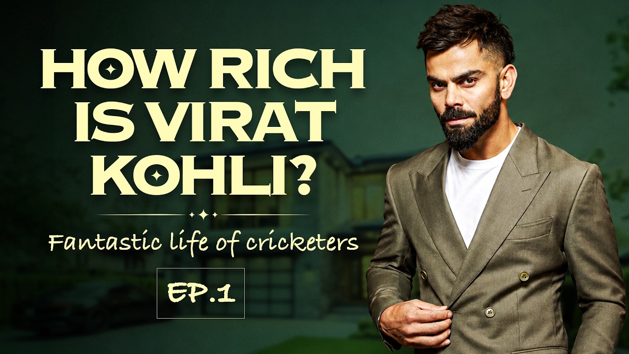 What is Virat Kohli's net worth? | Fantastic life of cricketers ft. #ViratKohli