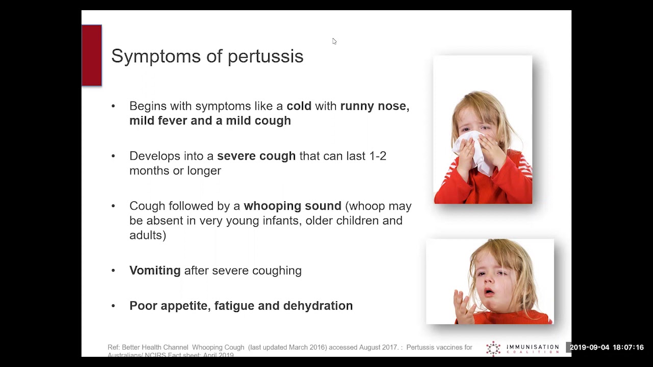 2019 Pertussis Webinar