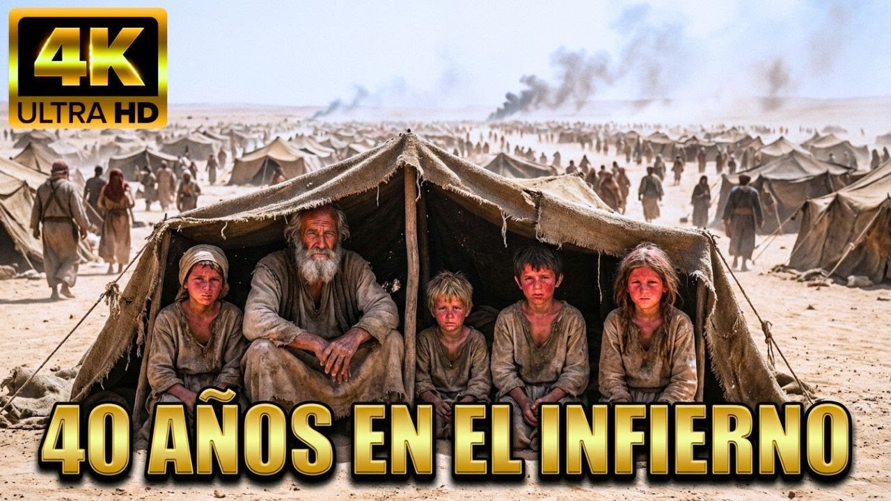 CÓMO ERA SOBREVIVIR EN EL DESIERTO DONDE ISRAEL ESTUVO PERDIDO DURANTE 40 AÑOS | DOCUMENTAL BÍBLICO