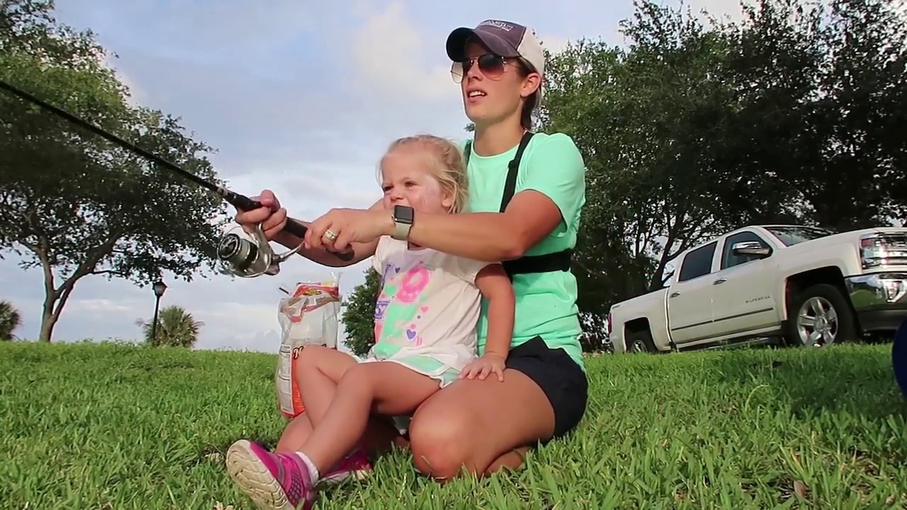 CATCH CLEAN COOK!!!! Aria's first Tilapia!