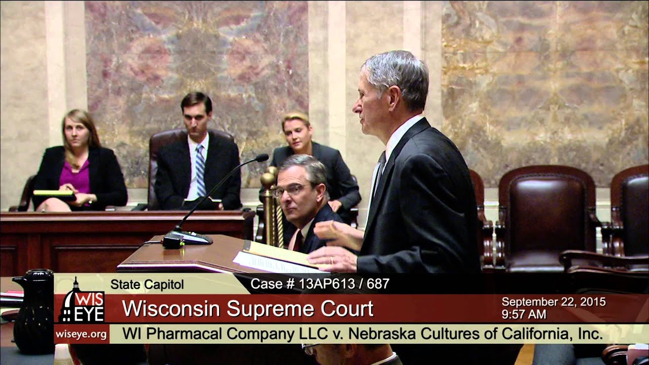 Wisconsin Supreme Court Oral Argument: WI Pharmacal Co. v. Nebraska Cultures of California, Inc.