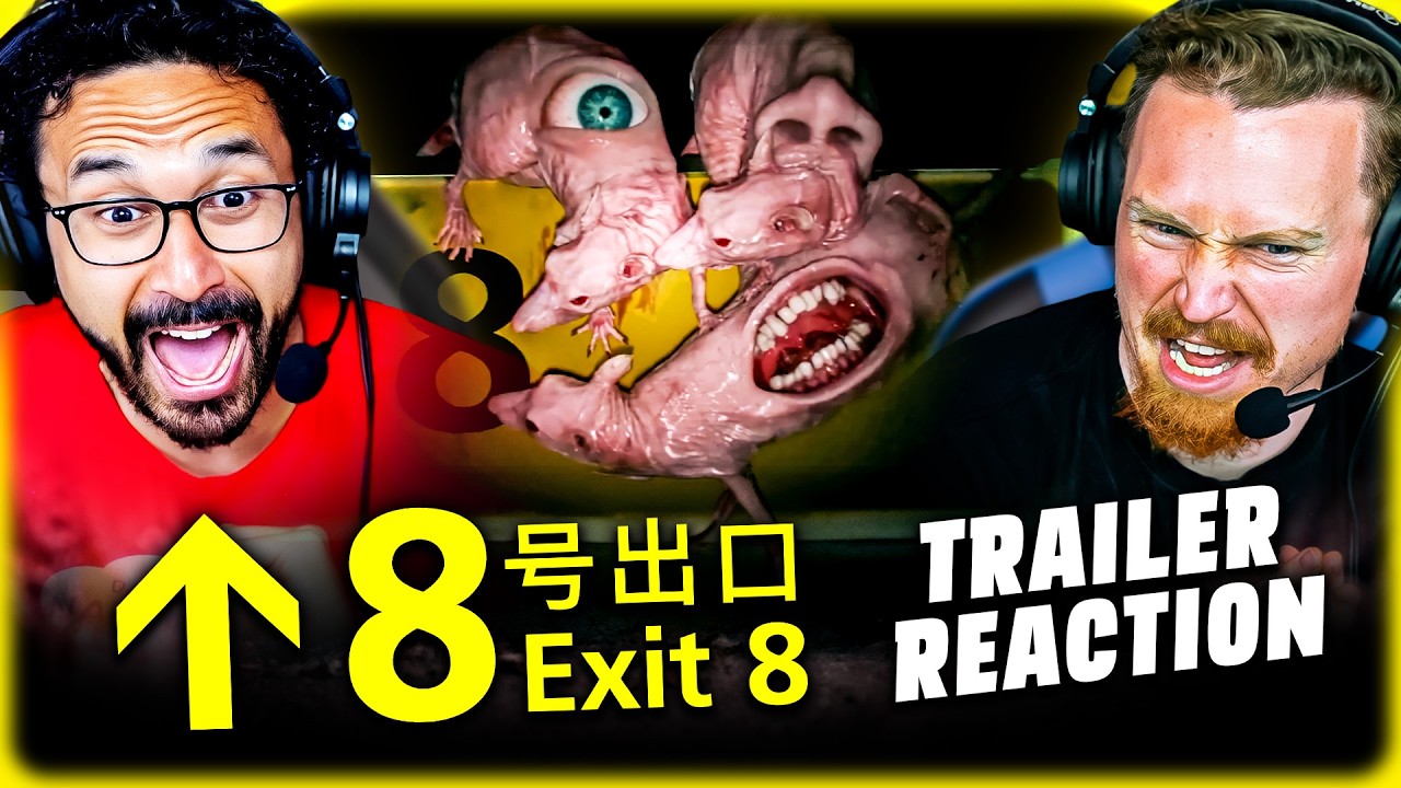 WHAT IS THIS MOVIE?! EXIT 8 TRAILER REACTION