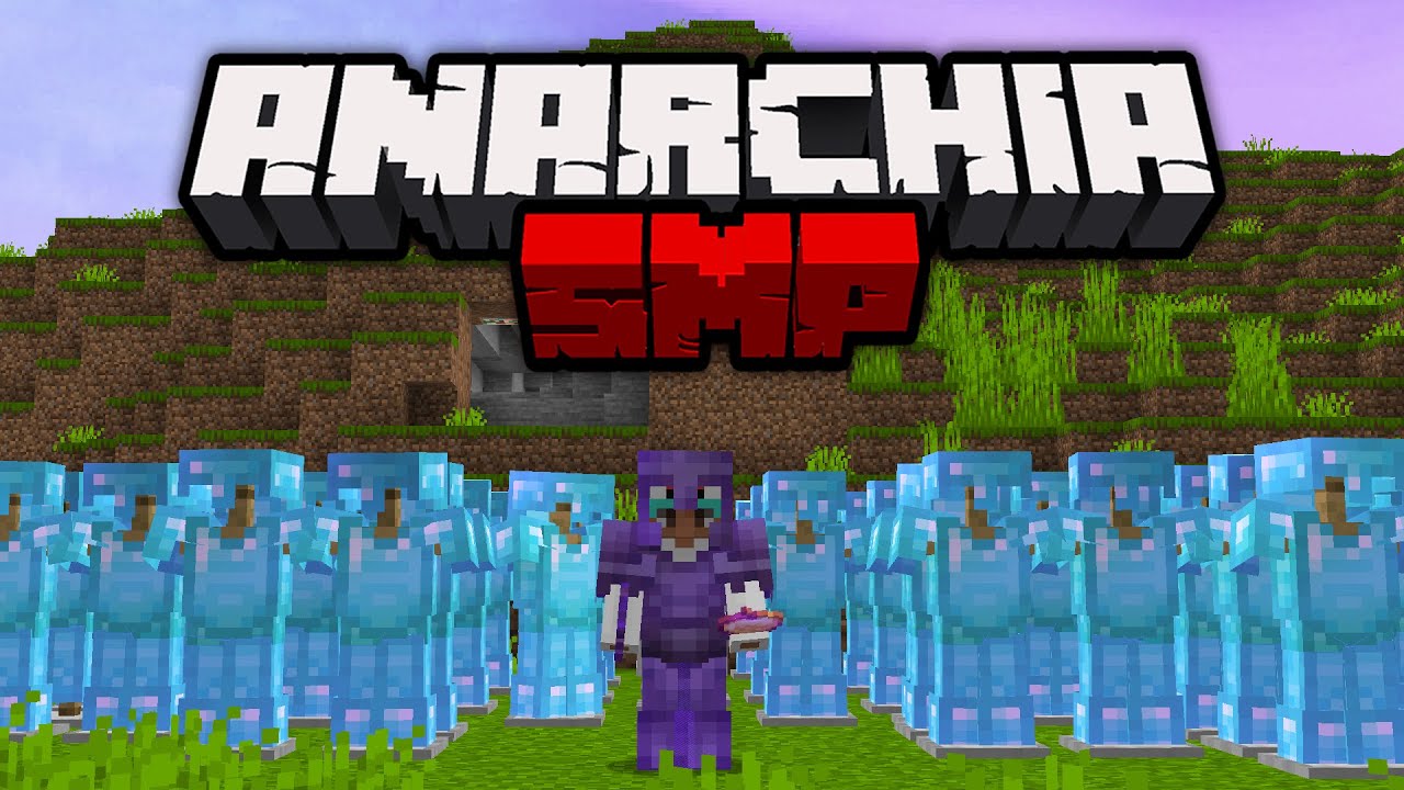Zrobiłem fabrykę GOD ARMOR&Oacute;W na ANARCHIA SMP (#03)