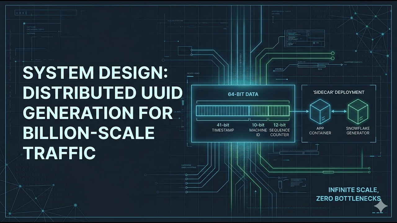 System Design: Distributed UUID Generation for Billion-Scale Traffic