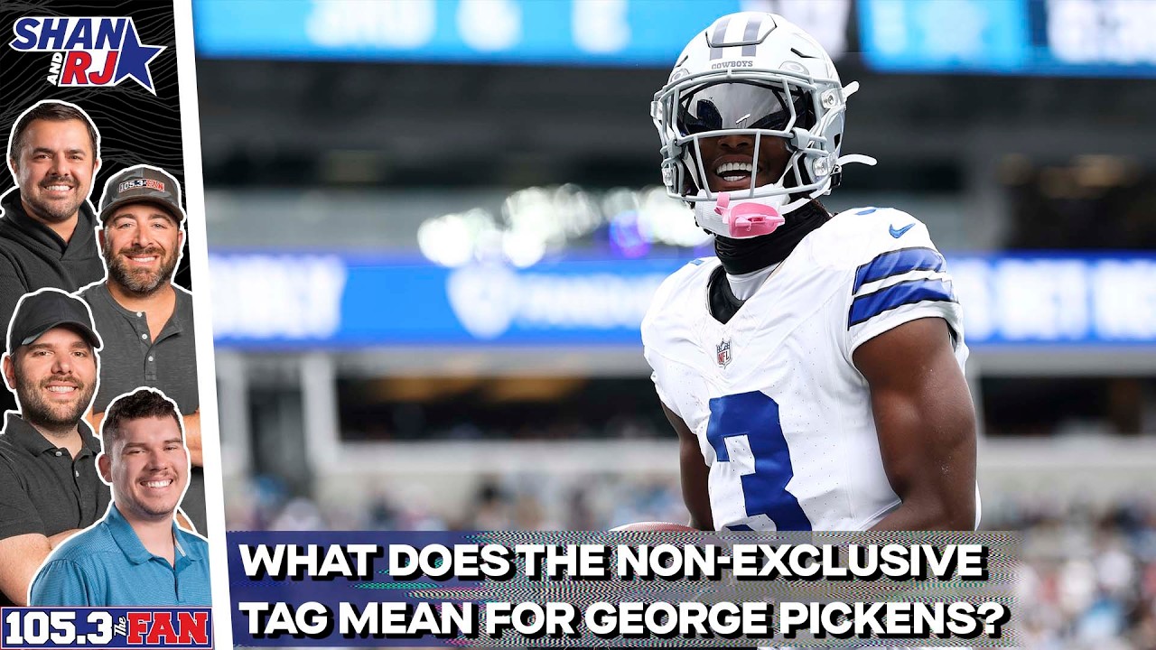 Inside The Star: George Pickens Non-Exclusive Tag, Free Agent Options, And More | Shan & RJ