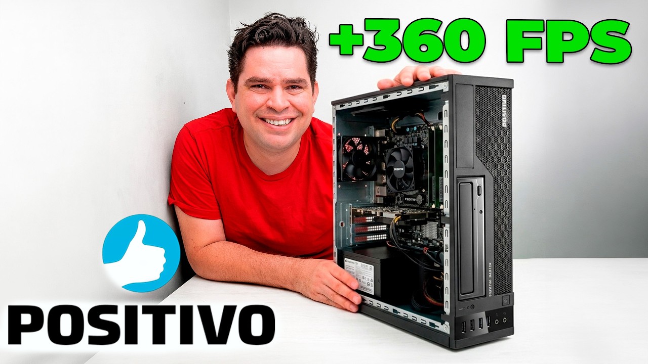 Transformei um PC da Positivo em PC Gamer (Olha o FPS)
