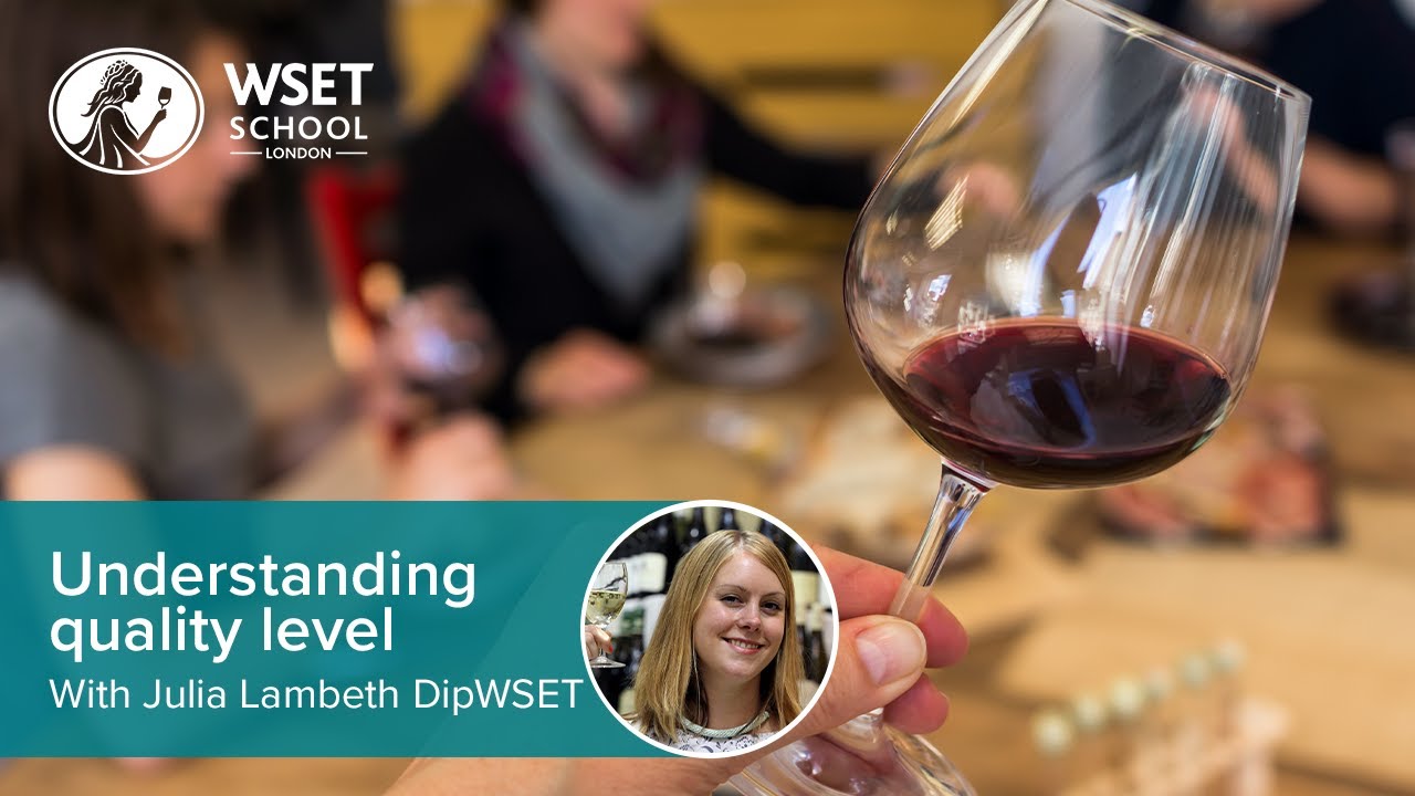 Understanding the quality level of a wine