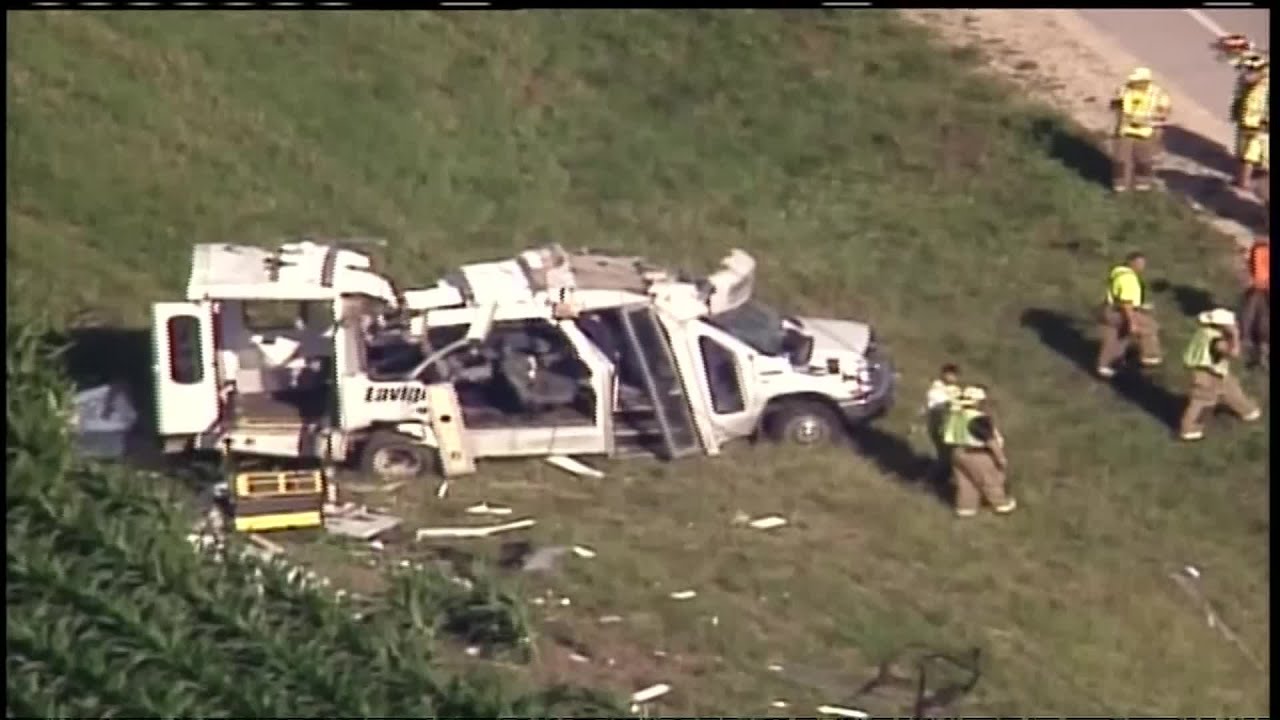 Jefferson County bus rollover crash