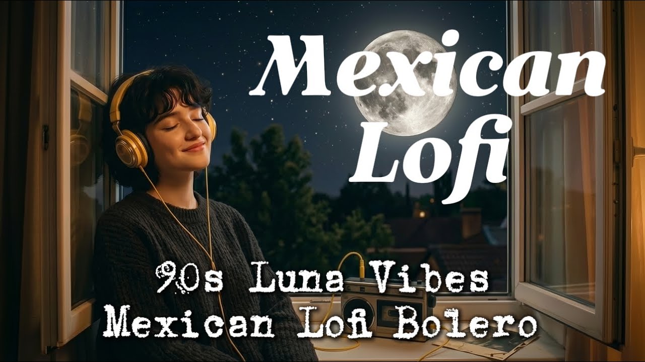 Bailando con la Luna 🌙 Dreamy Mexican Lofi Bolero (Night Ambience)