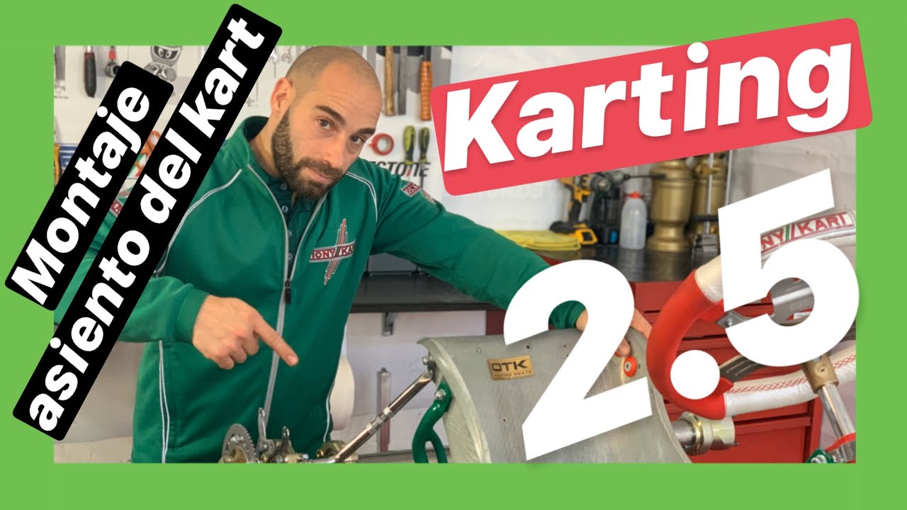 Karting: COMO Montar un KART: Montaje del ASIENTO!
