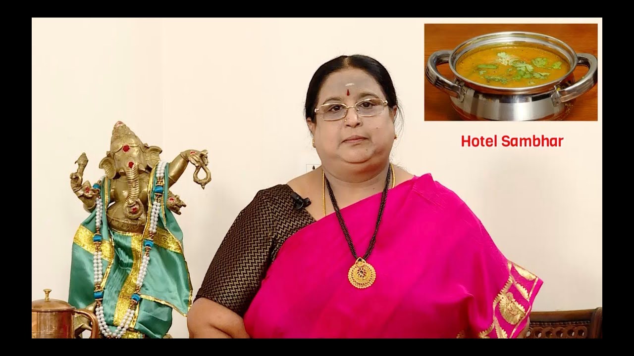 Recipe 97: Hotel Sambar (With English Subs)