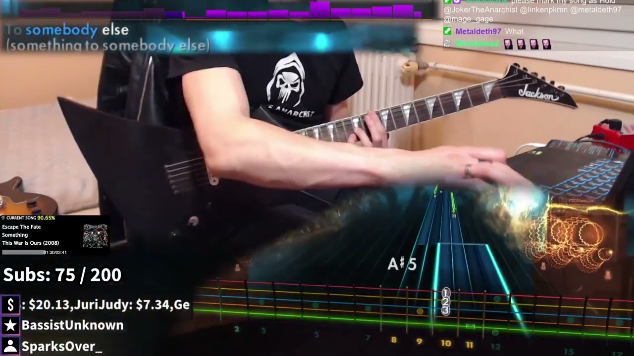 Escape the Fate - Something (Rocksmith CDLC) Guitar Cover
