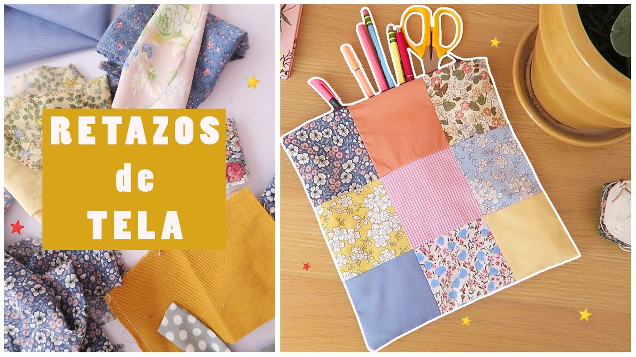 Cómo utilizar tus retazos de tela! - Manualidades que puedes vender -