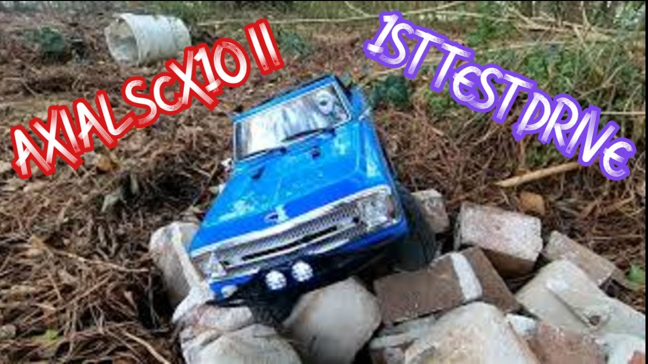 RC Offroad with a new Axial SCX102 Blazer!