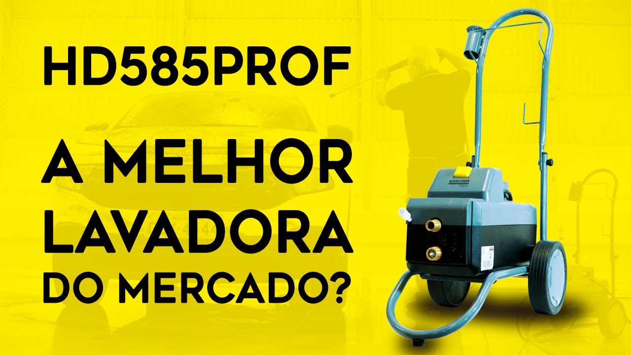 Máquina Lavadora de Alta Pressão Karcher HD585PROF