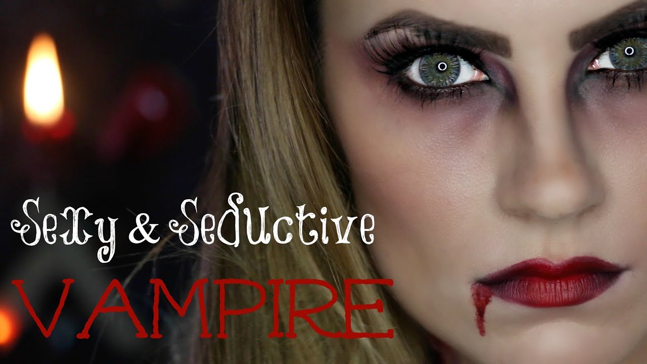 Sexy Vampire Halloween Makeup Tutorial | Angela Lanter