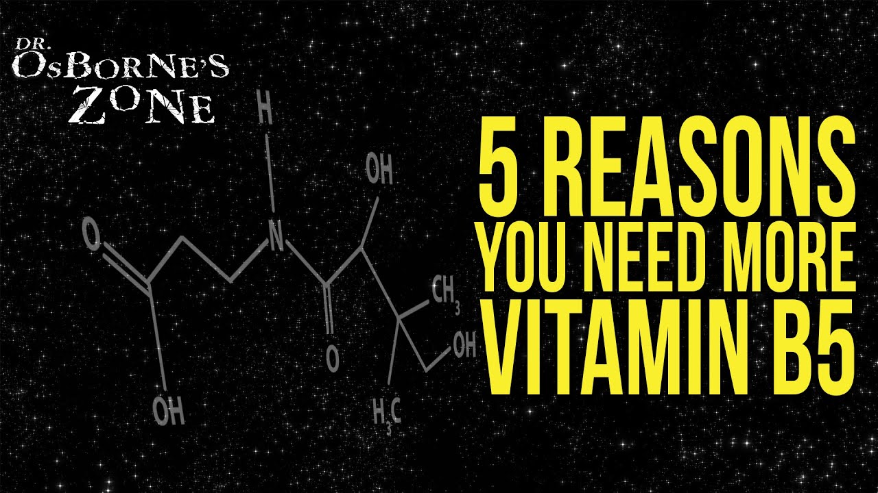 5 Reasons You Need More Vitamin B5