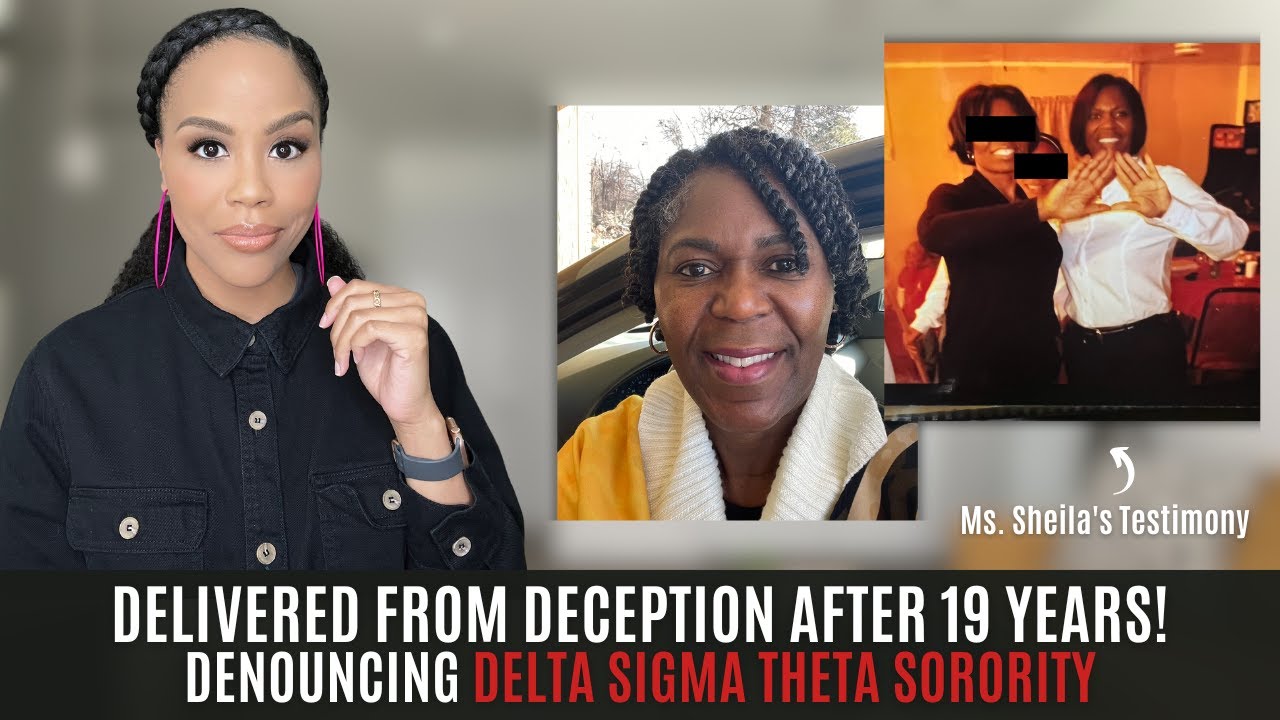 MUST WATCH! DELIVERED FROM DECEPTION AFTER 19 YEARS! | DENOUNCING DELTA SIGMA THETA SORORITY
