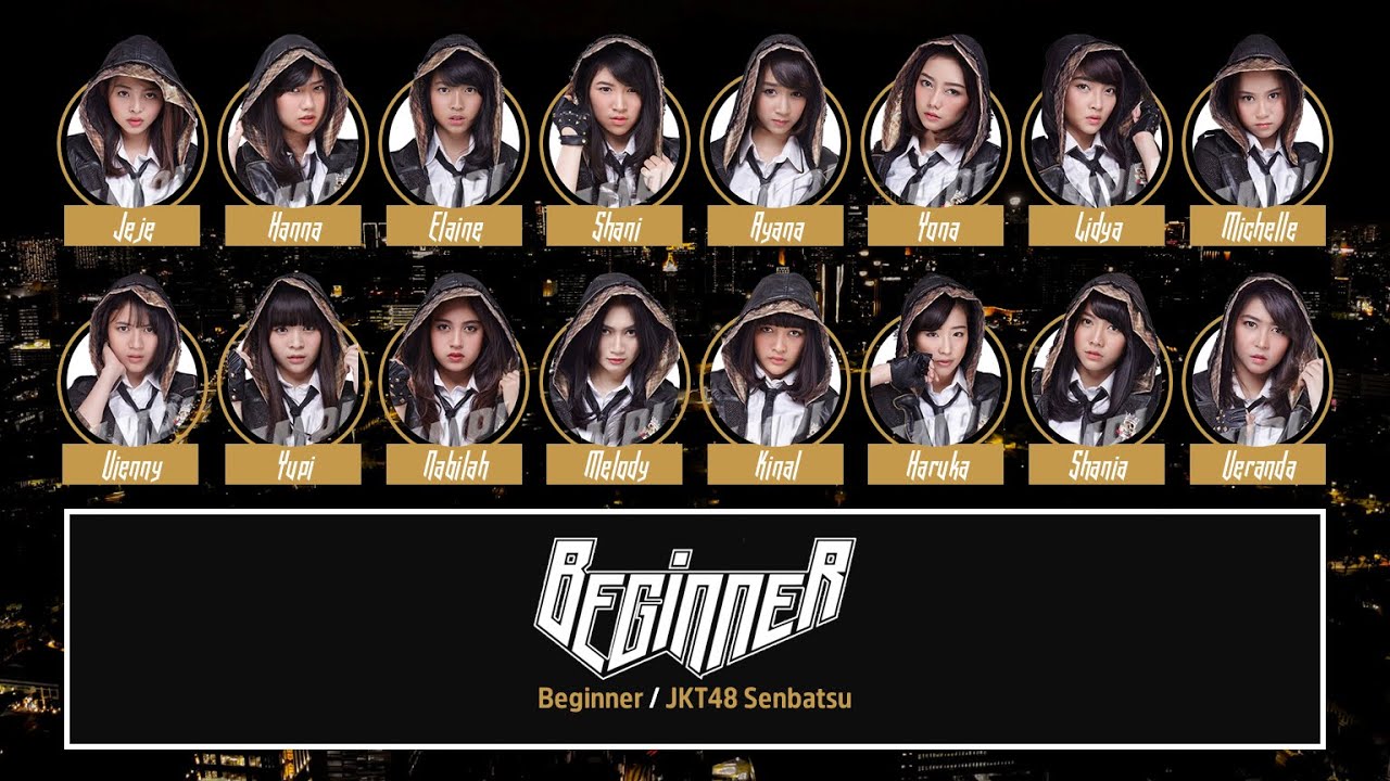 JKT48 – Beginner [Color Coded Lyrics ID/JP/EN]