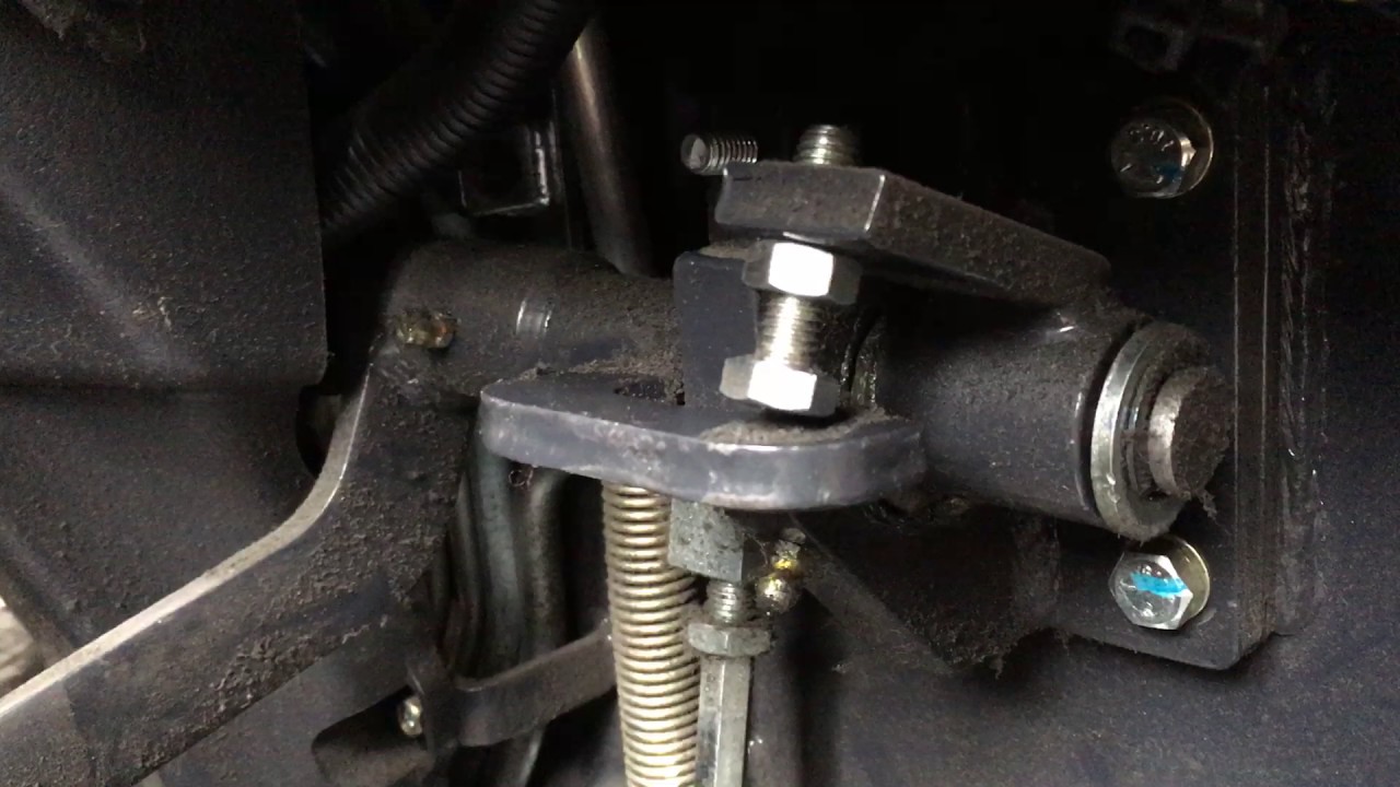 Inching, no return spring