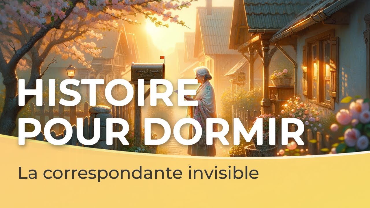 Histoire pour dormir 📬🤗 | La correspondante invisible | Voix homme