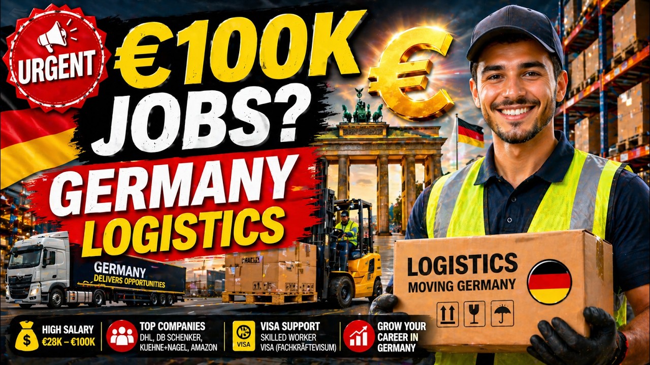 Logistics Jobs in Germany 🇩🇪📦 | Salary, Visa & How to Apply (Full Guide)