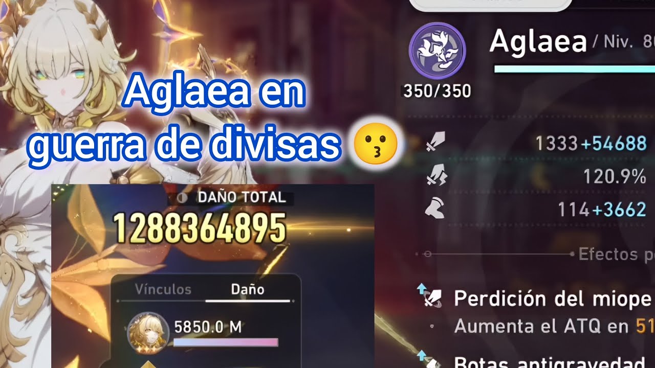 ¿Por qué deberías Jugar Aglaea en guerra de divisas? HSR 