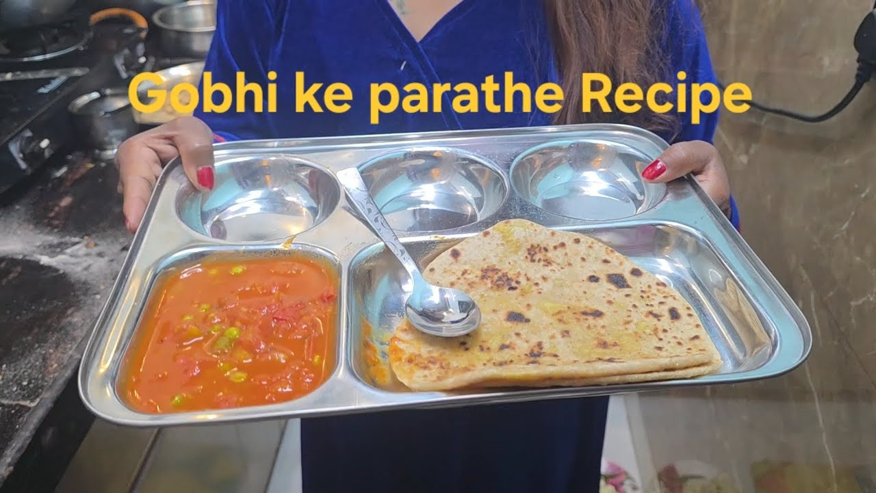 Gobhi ke parathe | easy breakfast recipe in hindi