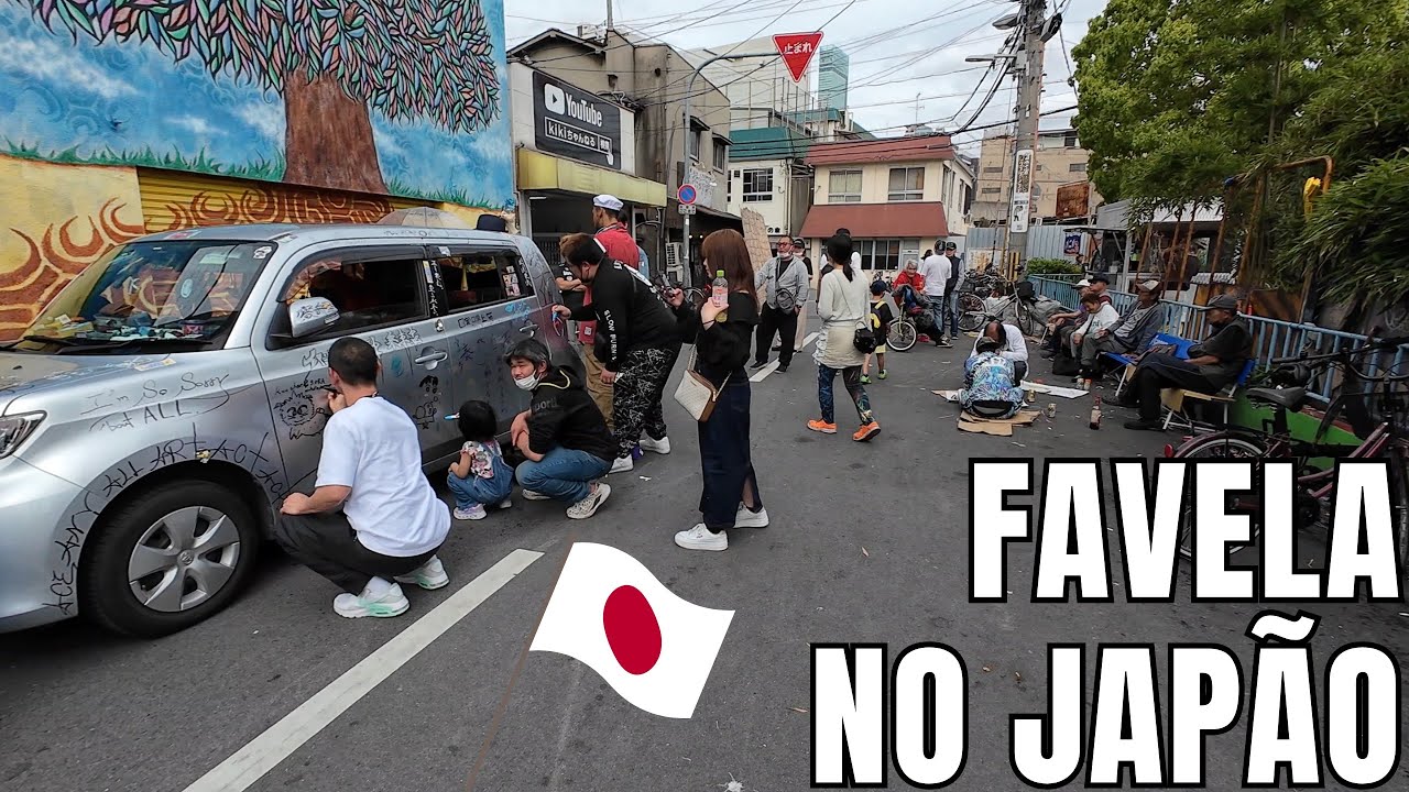 FUI NA MAIOR FAVELA DO JAPÃO 🇯🇵 - 2024