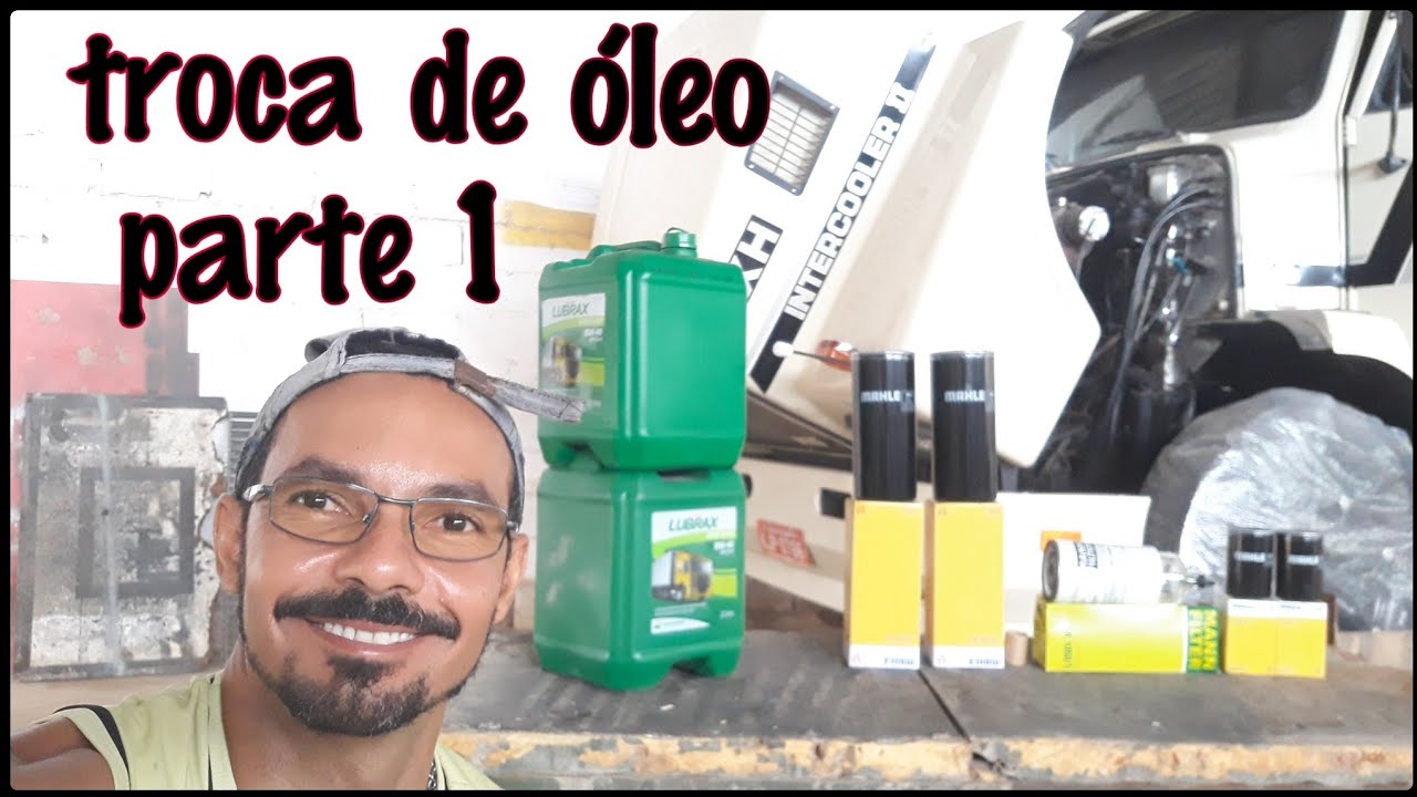 primeira parte da troca de óleo!