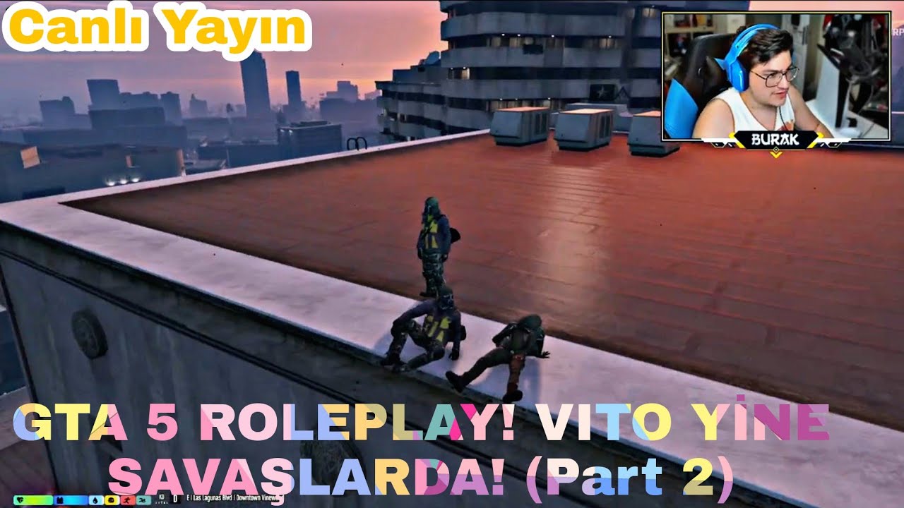 GTA 5 ROLEPLAY! VITO YİNE SAVAŞLARDA! (Part 2)