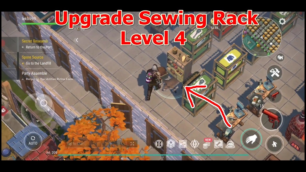 Last Day on Earth Survival  EP 844 : Upgrade Sewing Rack Level 4