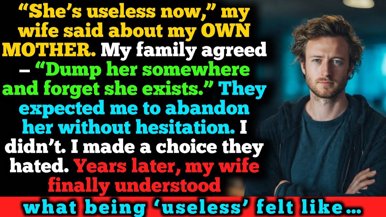 I Was Asked to Choose Between My Wife and My Mother &mdash; I Chose My Values