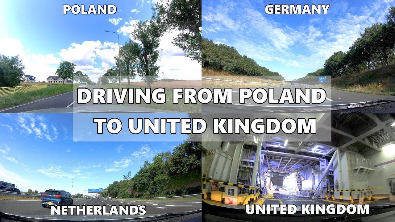 DRIVING CAR - FROM POLAND TO ENGLAND