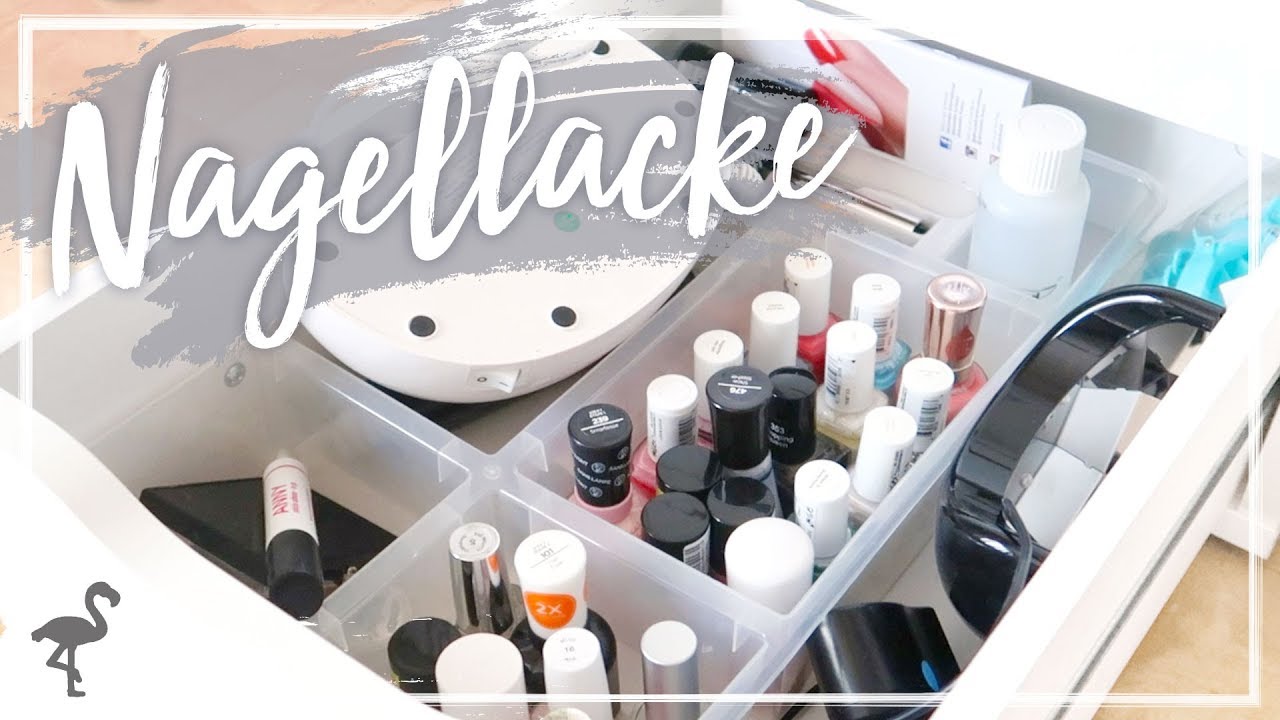 NAGELLACK SAMMLUNG ausmisten & packen #nurwasichmag