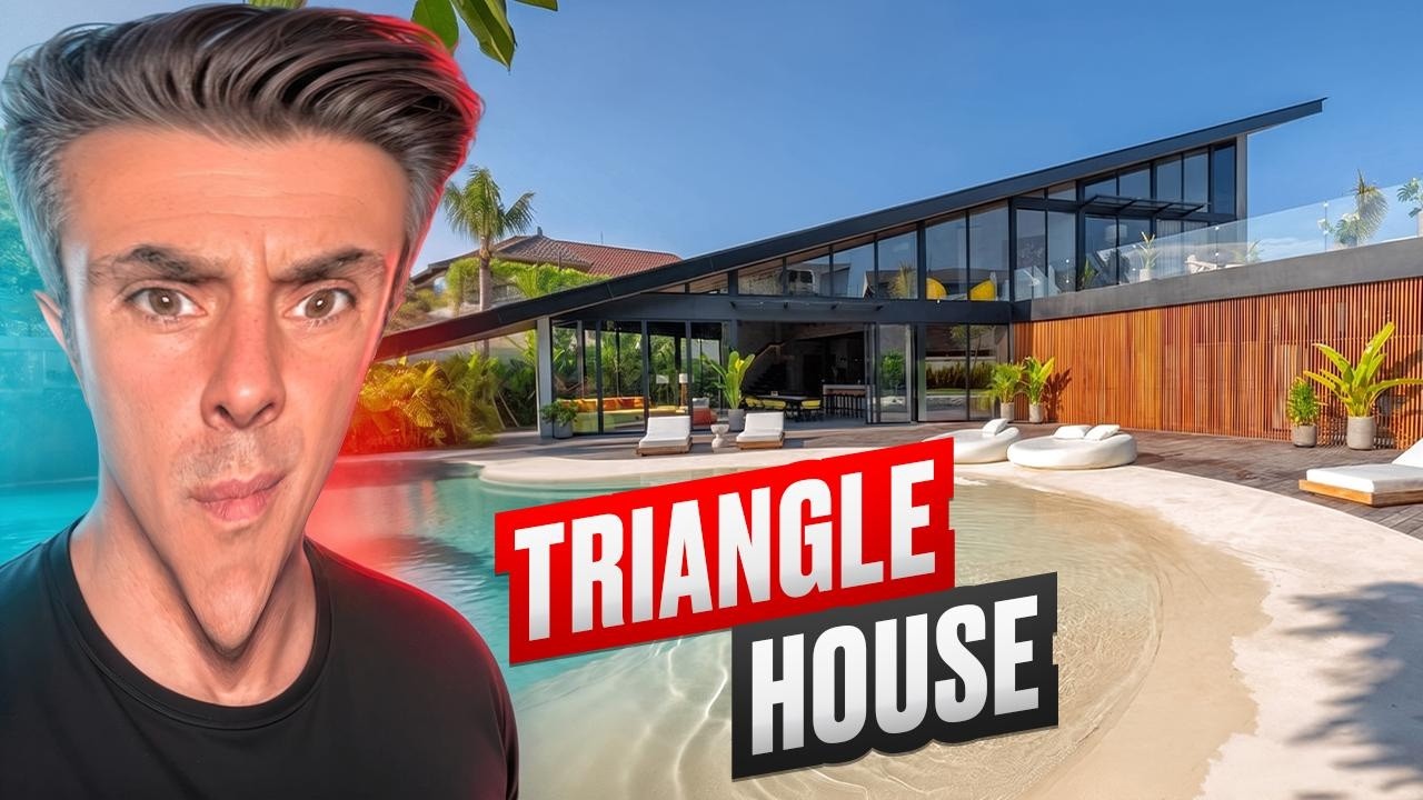 The Secret Behind the Triangle House in Bali...