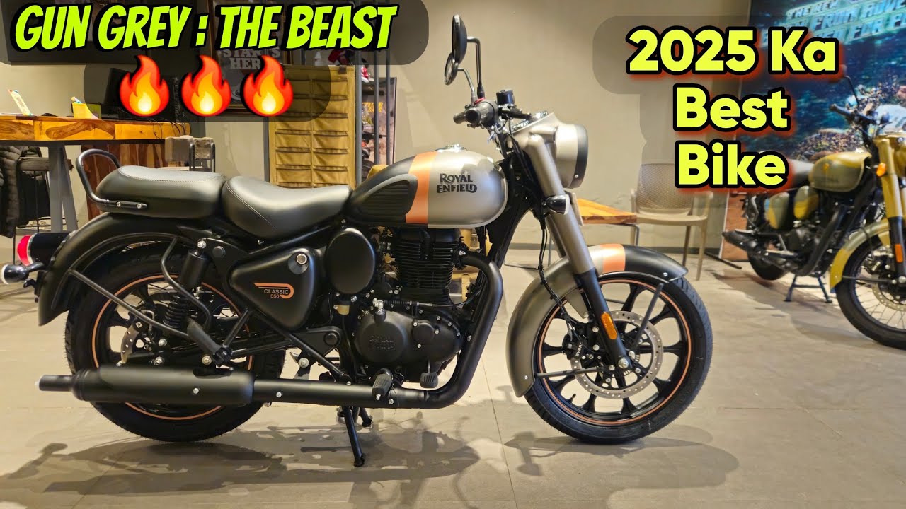 Yeh Hai 2025 ka Royal Enfield Classic 350 Gun Grey ! Review, Latest Price, Finance Offers & EMI !!