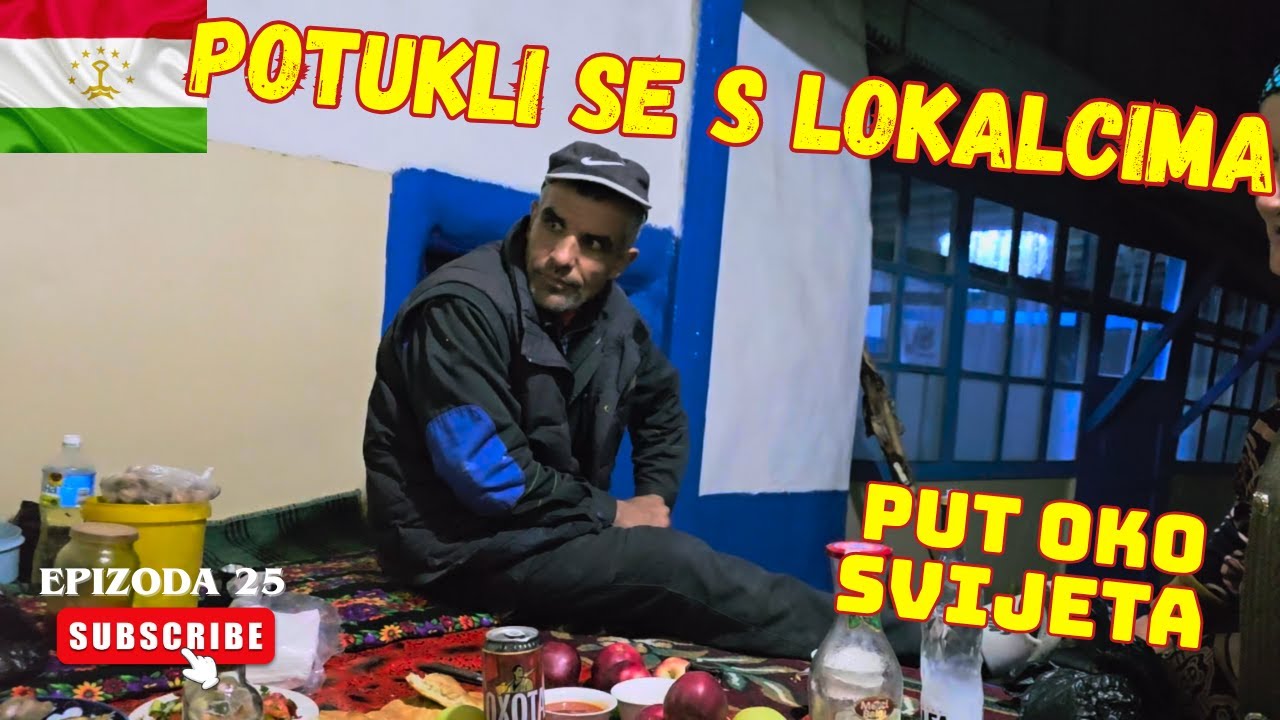 POTUKLI SE S LOKALCIMA - Tadžikistan, Pamir highway / Put oko svijeta, ep. 25